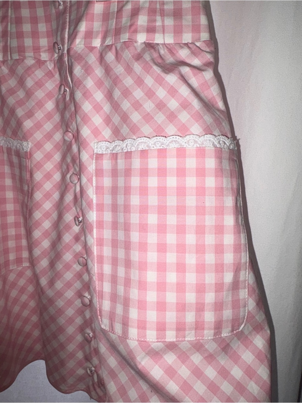 House of CB Gingham Astra Ruffle Mini Dress - Picture 7 of 10